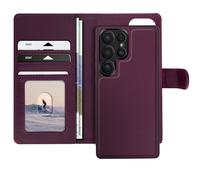 Mayaxess Funda para Samsung Galaxy S25 Ultra con Carcasa Desmontable, Violeta