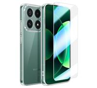 Mayaxess Funda para Xiaomi 17 con protector de pantalla de vidrio templado