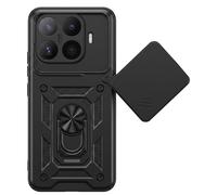 Mayaxess Funda para Xiaomi 17T Pro con Protector de Cámara Deslizante y Anillo Magnético
