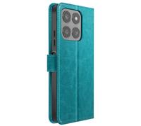 Mayaxess Funda tipo cartera para Honor 400 Smart a prueba de golpes con correa de muñeca incluida