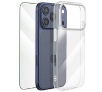 Mayaxess Pack de Protección 2 en 1 Carcasa + Cristal Templado para iPhone 17 Pro