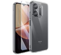 Mayaxess, Pack de Protección para Redmi 17C 5G con Funda y Cristal Templado