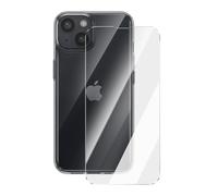 Mayaxess, Pack Funda y Cristal Templado para iPhone 13 Protección Antigolpes
