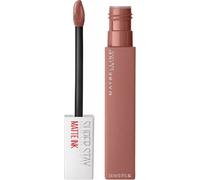 Maybelline New York, SuperStay Matte Ink, Pintalabios Mate de Larga Duración, Tono 65 - Seductres, Rosa Nude
