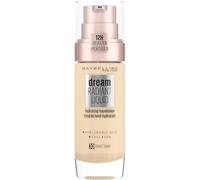 MAYBELLINE Base de Maquillaje con Sérum Hidratante Dream Satin Liquid, Tono 030 Sand, 1 Unidad (Paquete de 1)