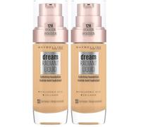 MAYBELLINE Base de Maquillaje, SPF13, Tono 48 Sun Beige, 30 ml (Paquete de 2)
