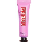 Maybelline Blusher Cheek Heat Water - Gel hidratante con infusión de agua transparente, color rosa