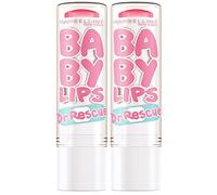 Maybelline - Brillo de labios Baby Lips Dr.Rescue (2 unidadeds en el paquete)