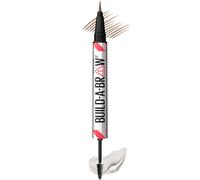 Maybelline Build-A-Brow 2-In-1 Brow Brow Brow Pen y Selling Brow Gel Cowerbrow Makeup para cejas ms llenas de aspecto real Brown 1 recuento
