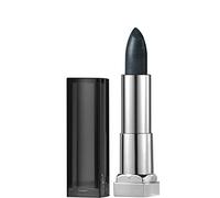 MAYBELLINE Color Sensational Pintalabios Matte Metallics, Tono Gunmetal 50, 1 Unidad (Paquete de 1)