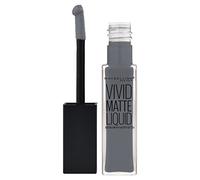 Maybelline Color Sensational Vivid Matte Liquid - 55 Sinful Stone - Lipstick barra de labios Gris Mate - Barras de labios (Gris, Sinful Stone, #616468, Mate, 17 mm, 17 mm)