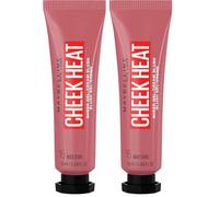 MAYBELLINE Colorete En Crema Cheek Heat All In 1, Tono 15 Nude Burn, 10 ml (Paquete de 2)