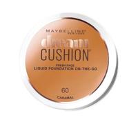 Maybelline DREAM CUSHION FDT NU 60 Caramel base de maquillaje - Base de maquillaje (Caramel, 70 mm, 70 mm, 26 mm, 63 g)
