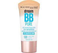 Maybelline Dream Pure Skin Clearing BB Cream 8-in-1 Propicando blsamo de belleza con 2% de cido saliclico Cobertura de tinte puro Aceite medio/pro
