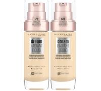 Maybelline dream satin liquid sandy beige 30 - Base de maquillaje (sandy beige, piel medio, 30 ml, 3,3 cm, 3,3 cm, 10,8 cm) (Paquete de 2)