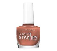 Maybelline Esmalte de uñas New York Superstay 7 Days No. 932 Muted Mocha, esmalte de uñas de colores, larga duración