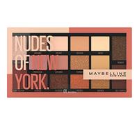 Maybelline Eyestudio Nudes Of New York 16 Pan Eyeshadow Palet Custom Designed Shadow for a wide Range of Diverse Skin Tonos, 0,634 Oz
