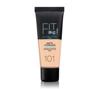 Maybelline Fit Me Matt+Poreless Base líquida 30 ml Nr. 101 - True Ivory