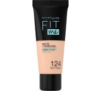 FIT ME MATTE+PORELESS foundation #124-soft sand