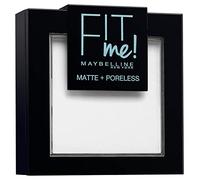 MAYBELLINE Fit Me - Polvo mate y sin poros, Black, 9 g (Pack of 1)