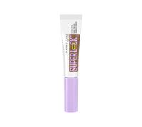 Maybelline Gel de cejas New York, para cejas definidas, agarre fuerte sin pelarse ni pegar, cepillo de peinado integrado, pegamento Super Lock Brow Glue, marrón medio, 8 g
