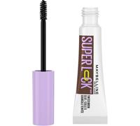 Maybelline Gel transparente y tintado para cejas Super Lock Brow Glue 8g Deep Brown