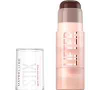 Maybelline Lifter Stix Barra facial multiusos - Corrector, bronceador y base en barra, maquillaje cremoso todo en uno con aceite de semilla de ar