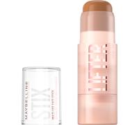 Maybelline Lifter Stix Barra facial multiusos - Corrector, bronceador y base en barra, maquillaje cremoso todo en uno con aceite de semilla de ar