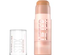 Maybelline Lifter Stix Barra facial multiusos - Corrector, bronceador y base en barra, maquillaje cremoso todo en uno con aceite de semilla de ar