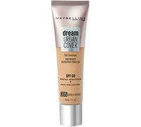Maybelline New York, Base de Maquillaje con SPF50 y Antipolución, Dream Urban Cover, Tono: 305 Golden Amber, 30 ml