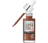 Maybelline New York,Base de maquillaje enriquecida con Vitamina C, Hasta 24H, Acabado luminoso, Superstay Skin Tint, Tono 66