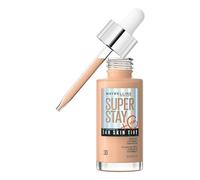Maybelline New York,Base de maquillaje enriquecida con Vitamina C, Hasta 24H, Acabado luminoso, Superstay Skin Tint, Tono 30 (Paquete de 6)