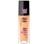 Maybelline Fit Me Luminoso + Suave Base Spf- 18-30ml 120 Clásico Marfil