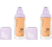 Maybelline New York Base de Maquillaje, Hasta 30H, Acabado Mate Luminoso, Lumi Matte, Tono 132 (Paquete de 2)