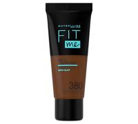 Maybelline New York, Base de Maquillaje que Calca a tu Tono Fit me! Mate y Afinaporos, Color: 380 Rich Expresso