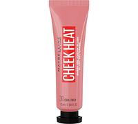 Maybelline New York - Blush Colorete En Crema Cheek Heat All In 1, 30 Coral Ember, Vanilla, 10 Mililitro