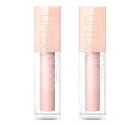 Maybelline New York, Brillo de labios Lifter Gloss, Hidratación Intensa y Labios Rellenos Sin Retoques, Fórmula con Ácido Hialurónico, en Tono 02 Ice