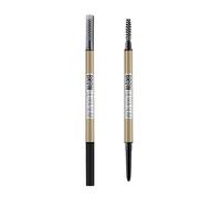 Maybelline New York Brow Ultra Slim Lápiz Cejas Automático, 01 Blonde | Definición Precisa, Trazo Natural, Aplicación Sencilla, Para Cejas Definidas y Uniformes, Brow Slim