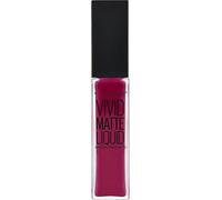 Maybelline New York - Color Sensational, Pintalabios Mate Vivid Matte Liquid, Tono 40 Berry