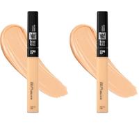 Maybelline New York, Corrector de Ojeras e Imperfecciones Fit Me, Todo Tipo de Pieles, 20 Sand, 6,8 ml (Paquete de 2)