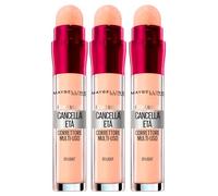 Maybelline New York Corrector Líquido Multiusos Age Eraser con Bayas de Goji y Haloxyl Color 01 Light - 3 Correctores