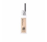 MAYBELLINE New York Corrector Superstay Active Wear 30H, Textura ultra-ligera, Larga duración, Tono 15 Light, 10 ml (Paquete de 1)