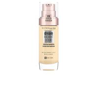 Maybelline New York Dream Radiant Liquid Tono 10 Ivory Base De Maquillaje Hidratante Con Ácido Hialurónico Y Cólageno, Para Pieles De Tono Claro - 30Ml