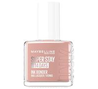 Maybelline New York - Esmalte de uñas de color de larga duración - Colores intensos y pigmentados - Refuerza las uñas dañadas - Superstay Ink Bonder - Tono: Rosa Polvo 130-12 ml