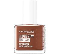 Maybelline New York Esmalte de uñas de larga duración - Colores intensos y pigmentados - Refuerza las uñas dañadas - Superstay Ink Bonder - Color Choco Latte 952 - 12 ml