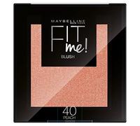Maybelline New York Fit Me - Colorete en polvo pigmentado, fácil de mezclar, aspecto natural, 40 melocotón