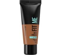MAYBELLINE New York Fit Me, Matte and Poreless, Base fluida para piel normal a grasa, Color 352 Cacao, 30 ml