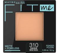 Maybelline New York Fit Me Matte Plus Poreless Powder, 310 Sun Beige, 0.29 Ounce