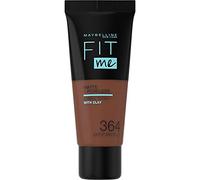 Maybelline New-York - Fond de Teint Fluide Fit Me Matte & Poreless - Peaux normales à grasses - teinte : 364 Bronze Foncé - 30 ml