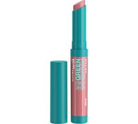 MAYBELLINE New York Green Edition, Bálsamo labial con color hidratante y cuidado al instante, Tono 07 Moonlight